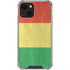 Bolivia Flag Distressed iPhone 13 Clear Case